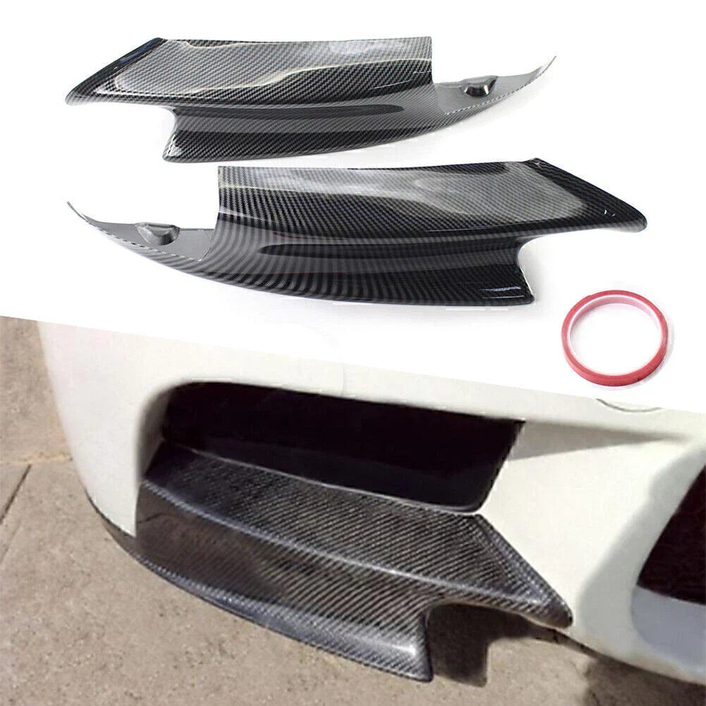 Front Bumper Splitters - Carbon Fiber ABS for BMW M3 E92 2008-2013