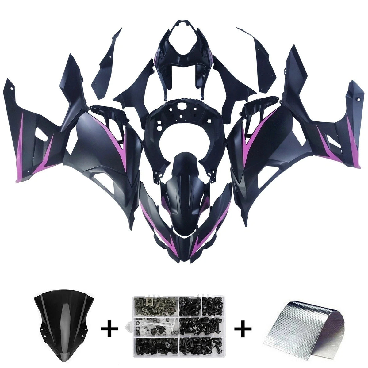 Injection Fairing Bodywork for Kawasaki EX400 Ninja400 (2018–2024)