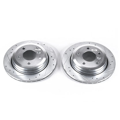 2-Piece Powerstop Brake Discs for BMW 325i (2001-2005)