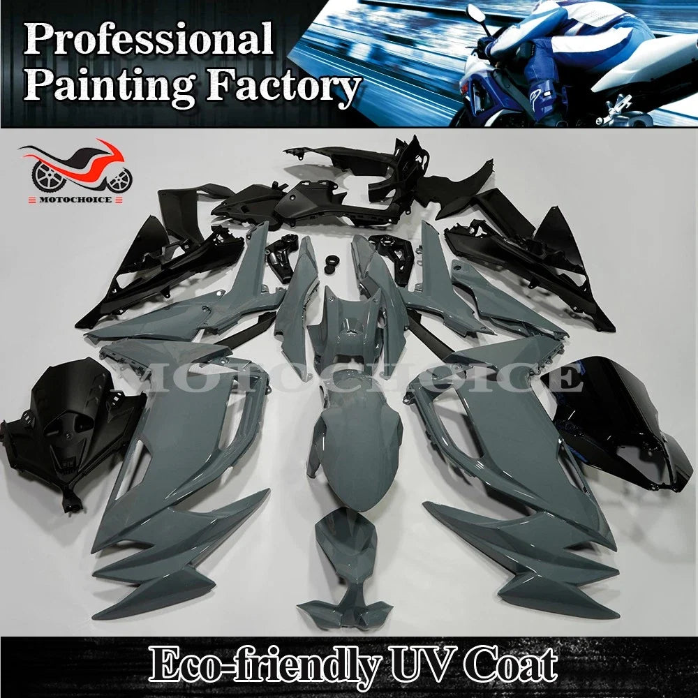 Fairing Kit for Kawasaki Ninja 650 (2020–2025) Gray Painted ABS