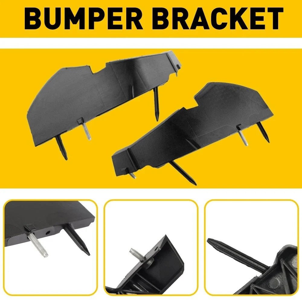 Pair of Front Bumper Brackets (2) for 2015-2021 Dodge Challenger