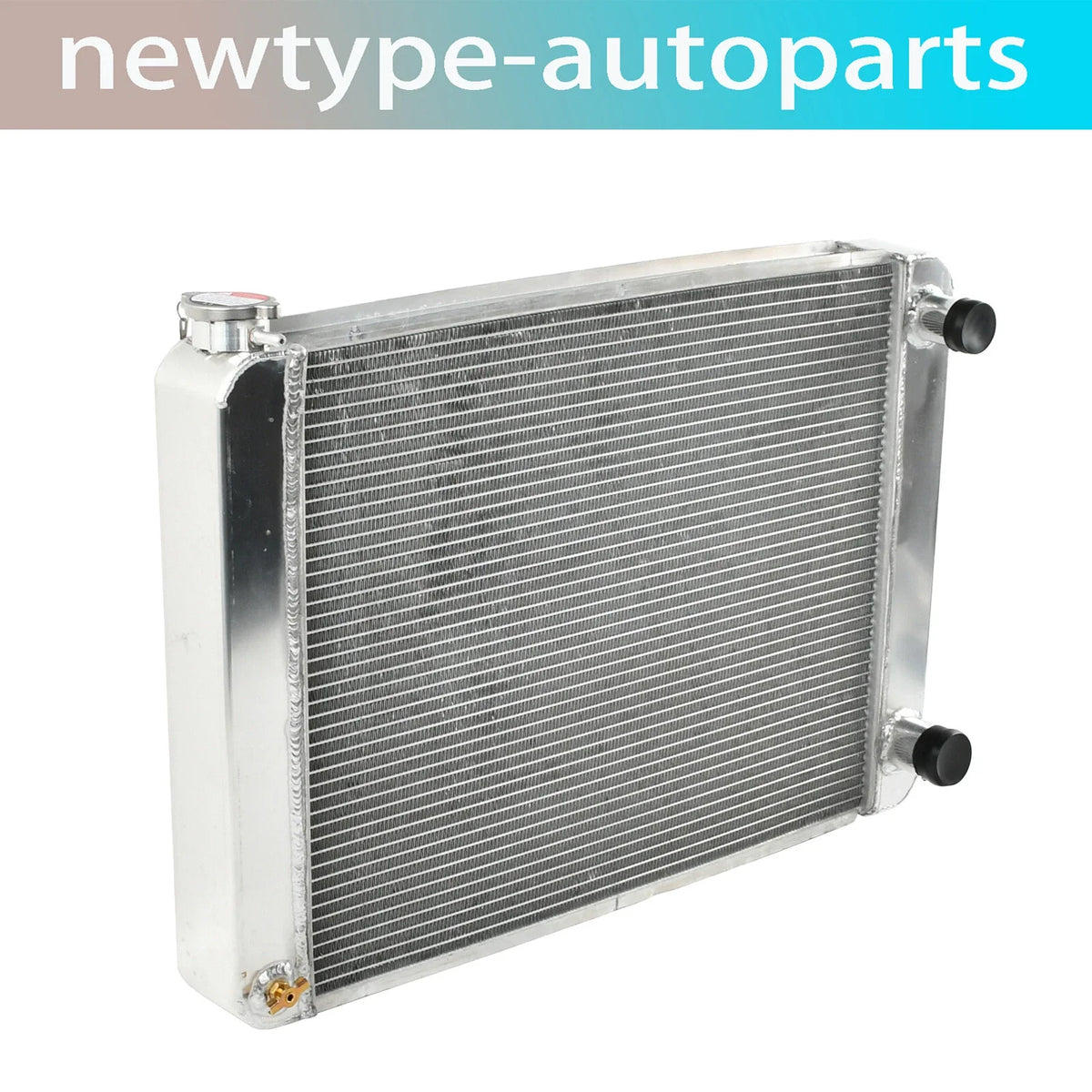 27.5" x 19" Aluminum Racing Radiator (Double Pass) for Chevy