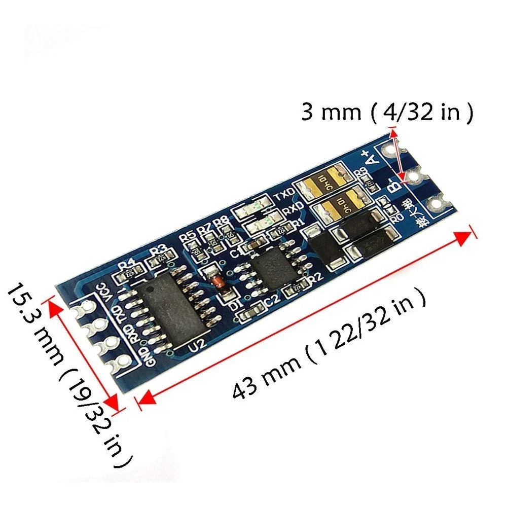 RS485 Converter for UART Serial Port (1 Piece)