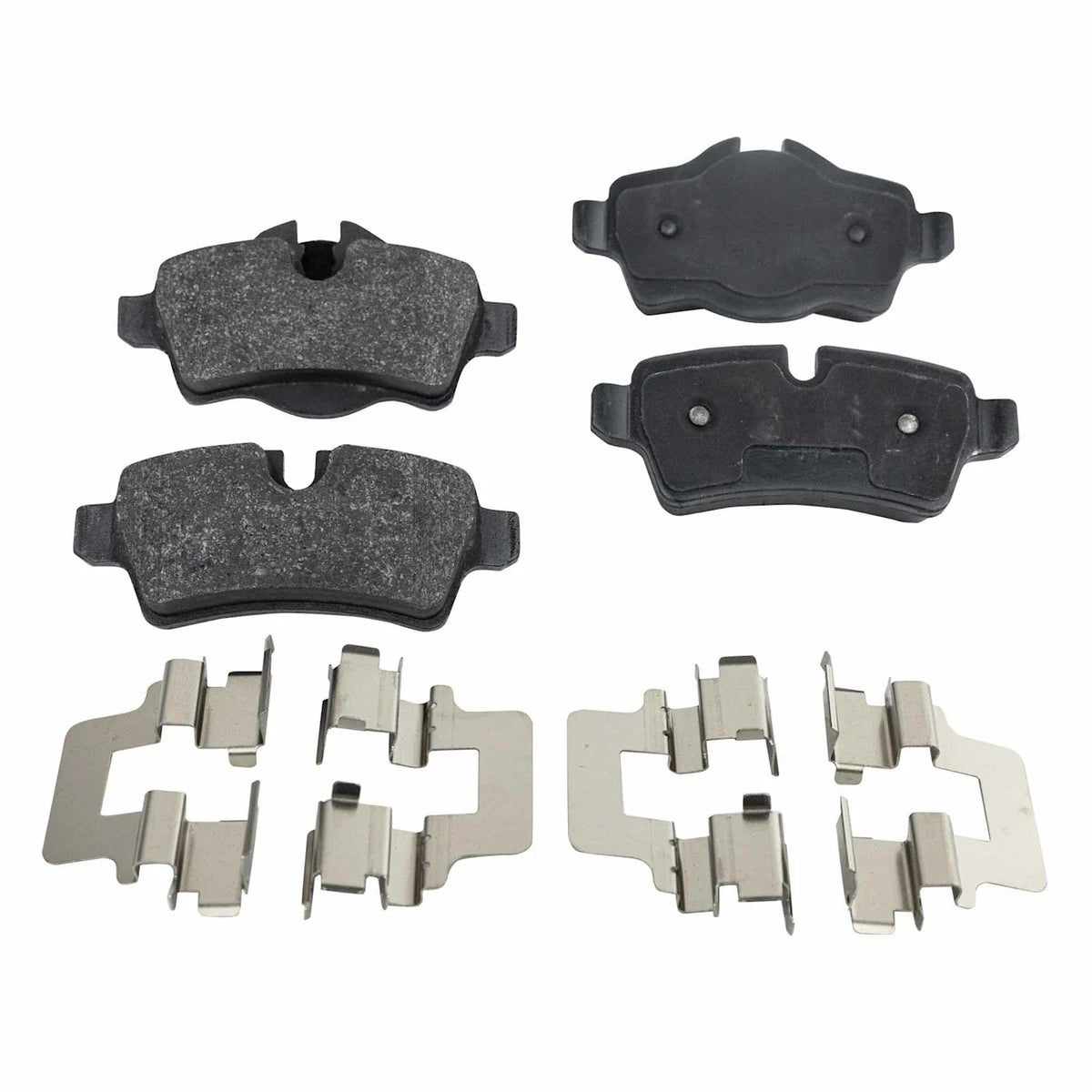 Complete Set of 4 NAO Brake Pads for Mini Cooper 2007–2015