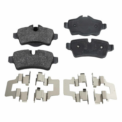 Complete Set of 4 NAO Brake Pads for Mini Cooper 2007–2015