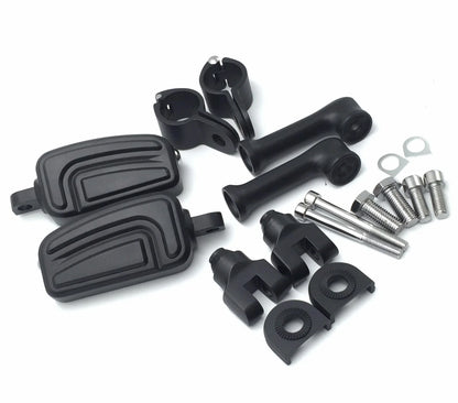 Long Black FootPeg 1.5" for Honda Valkyrie GoldWing VTX1300 Shadow