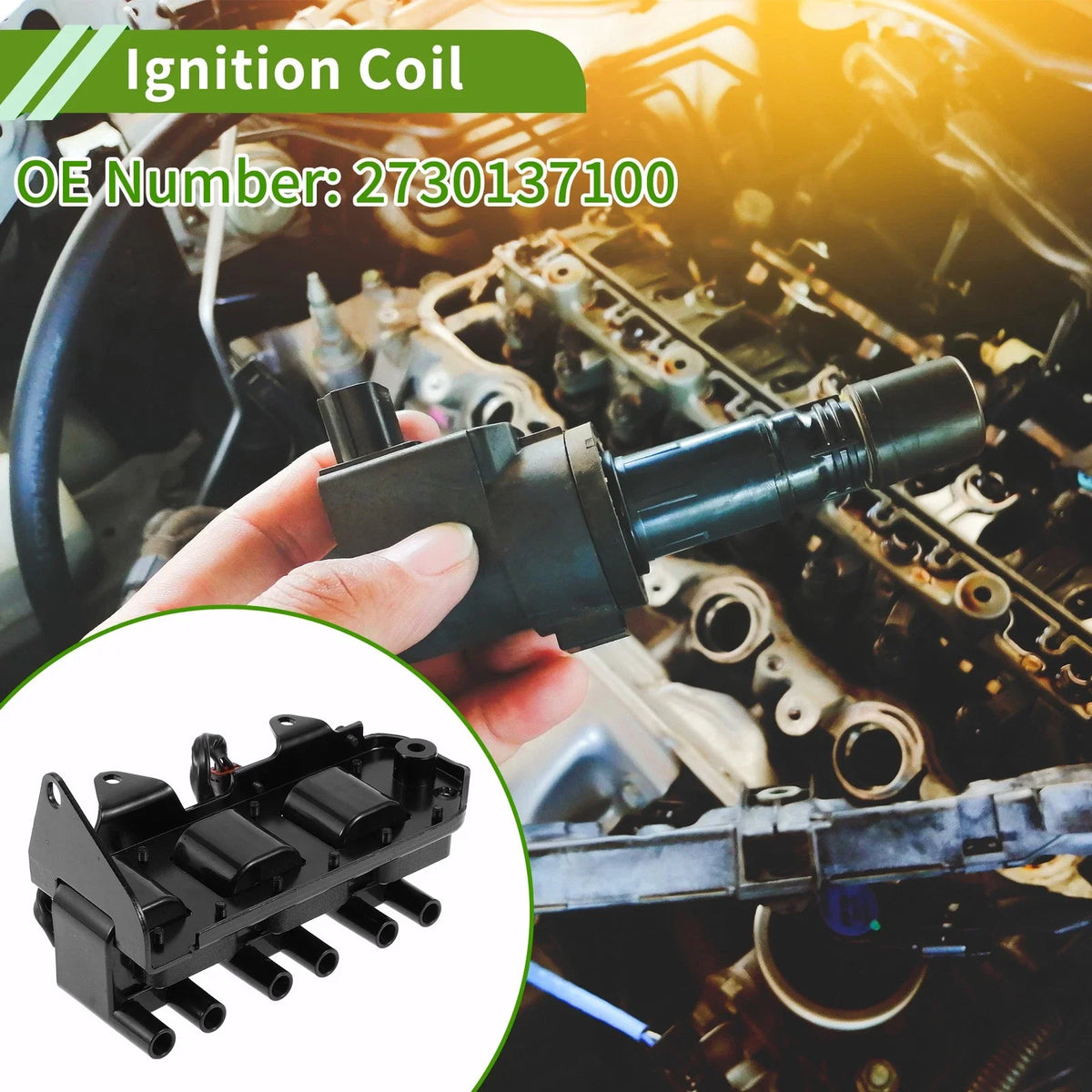 Ignition Coil Pack No. 2730137100 for Kia Optima V6 2.5L (2001–2006)