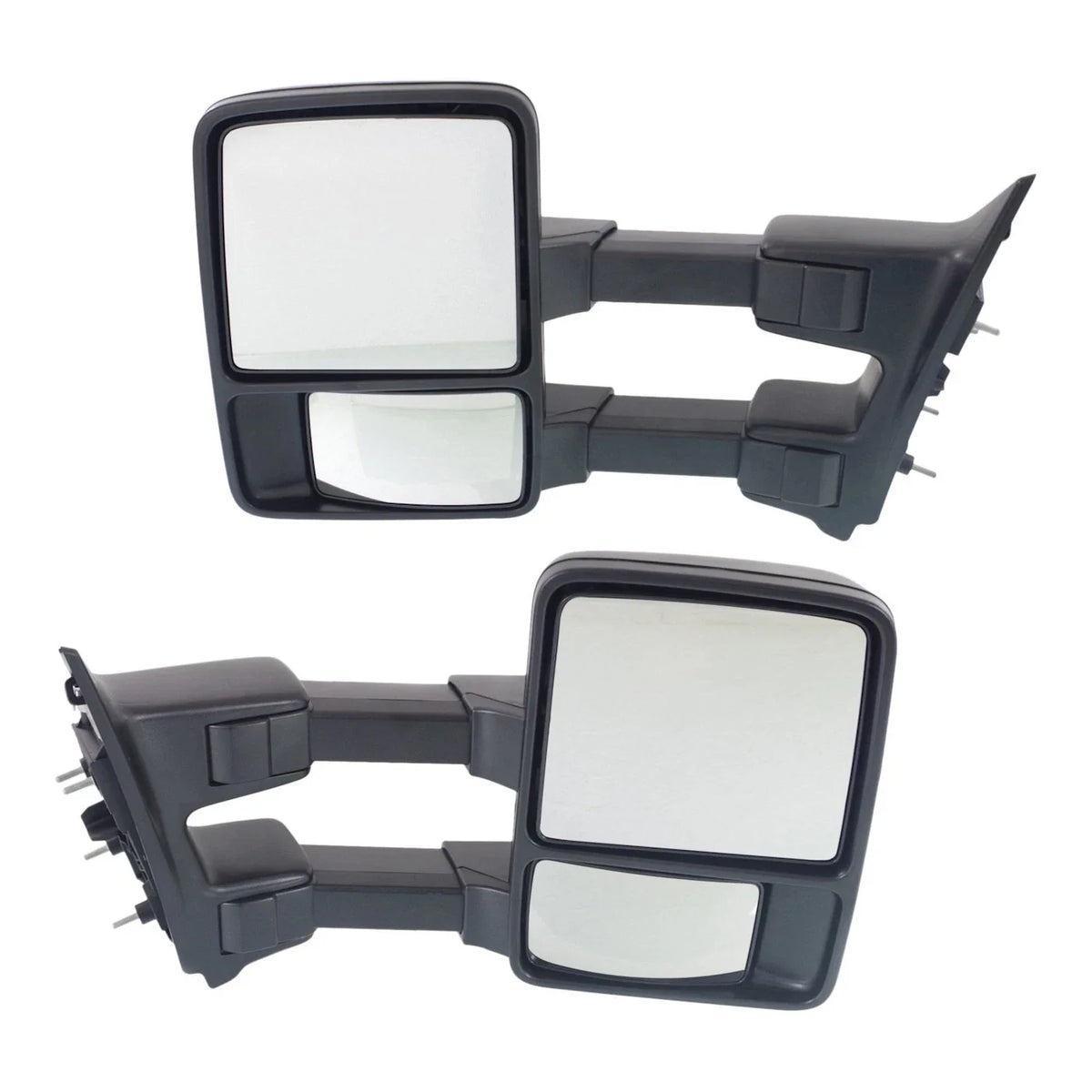 Tow Mirror Set for Ford F-250 Super Duty (2008–2010) Manual Folding