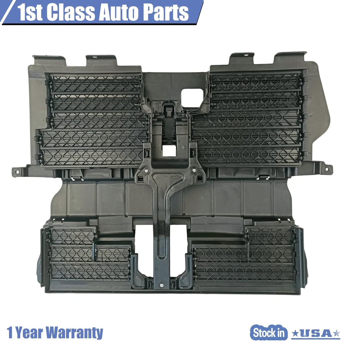 Front Radiator Shutter Assembly for Ford Edge (2019–2021) W/O Actuator 2.0L 2.7L