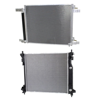 A/C Radiator and Condenser for Cadillac SRX (2010-2016)