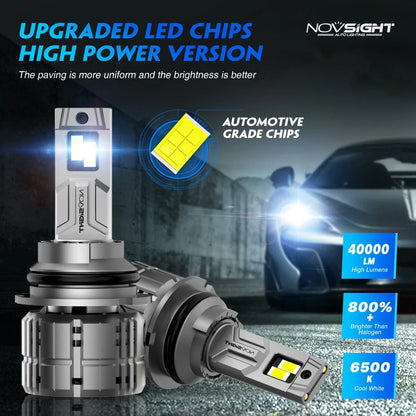 LED Headlight Bulb Set - 2X H4 for Toyota Hilux N70