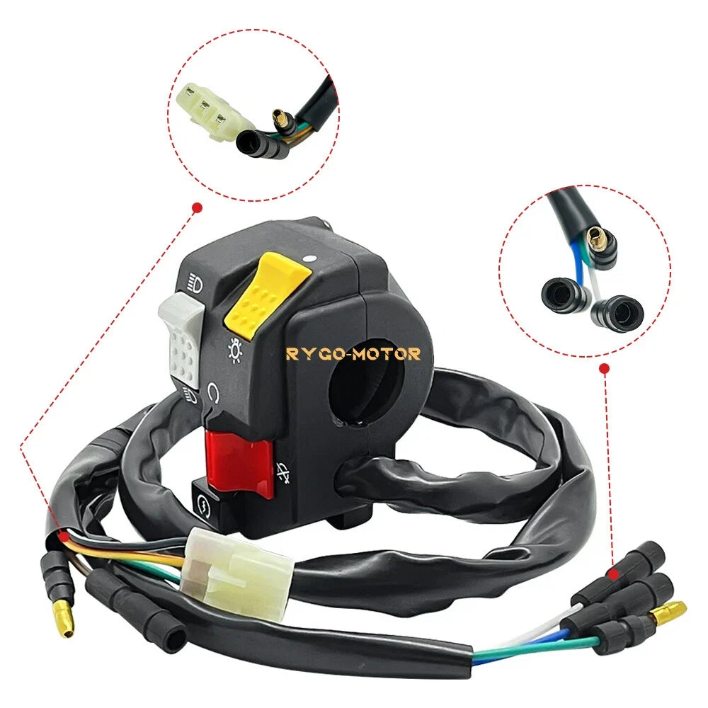 Start Kill Stop Headlight Handlebar Switch for Honda FourTrax TRX200 1990-1997