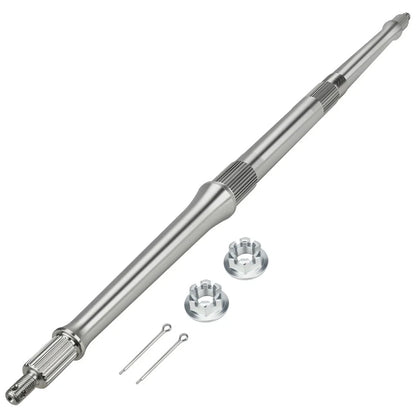 Rear Wheel Axle Shaft with Nuts Pin Kit for Yamaha (38W-25381-10-00, 38W-25381-02-00)