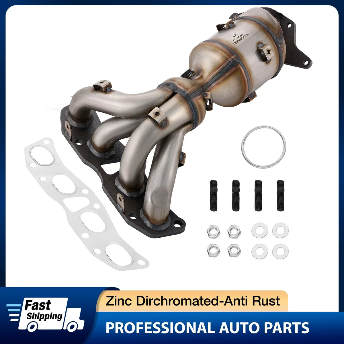 Front Catalytic Converter Kit for Nissan Rogue (2008–2013) L4 2.5L