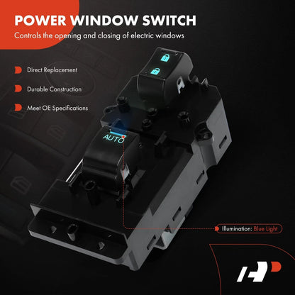 Front Right Window Control Switch for Honda Pilot 2012-2015