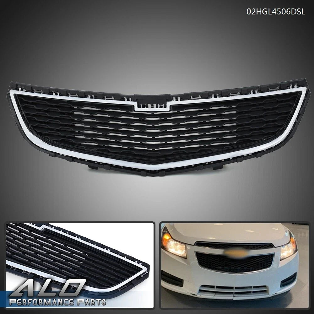 Front ABS Mesh Grille for Chevrolet Cruze (2015)