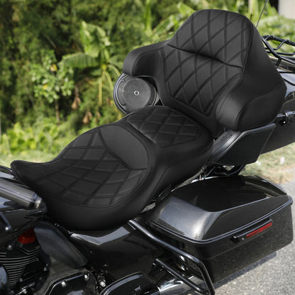 Wrap-around Backrest Pad for Harley Road Glide 2014-2023 Model