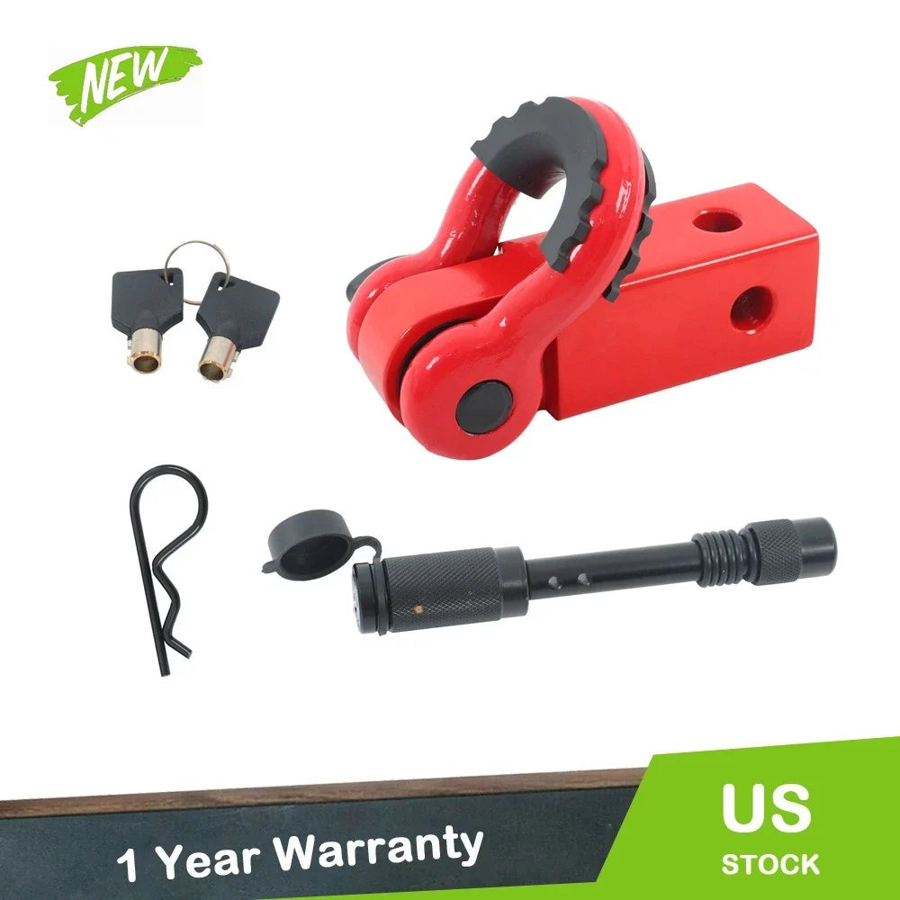 Heavy Duty Anti-Theft Shackle Hitch Receiver for Trucks