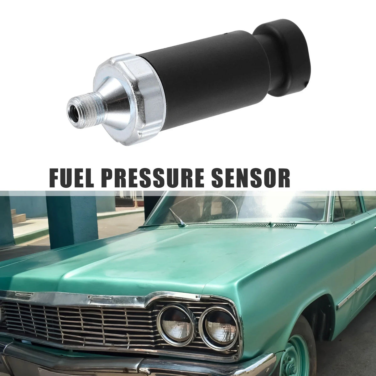 Engine Oil Pressure Sensor for Buick Regal (1989–1991) 19244497 Black Plastic