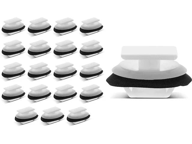Set of 4 Rocker Panel Molding Retainer Clips for Mazda RX-8 (2009–2011) YD134QD