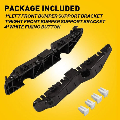 Front Bumper Brackets LH RH - 2 Pack for 2015-2017 Hyundai Sonata