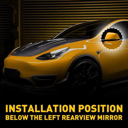 Left Side Wing Mirror Lower Cover for Tesla Model Y (2020–2023)