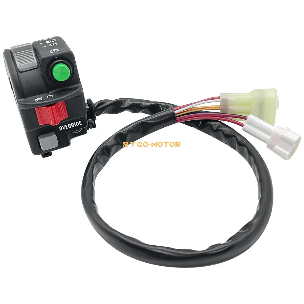 Start Kill Stop Headlight Handlebar Switch for Yamaha Grizzly 700 2007-2008
