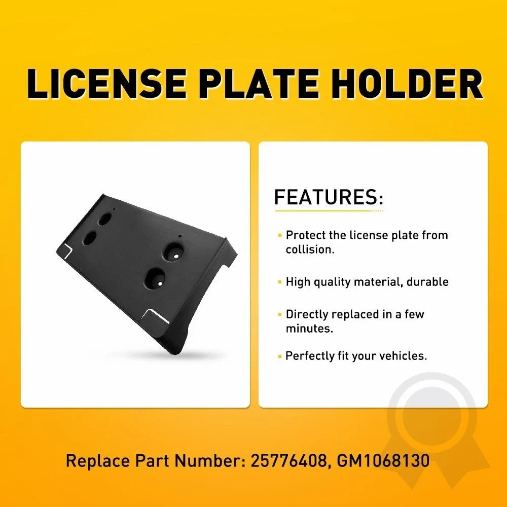 Front License Plate Bracket for Cadillac SRX (2010–2016) EPY