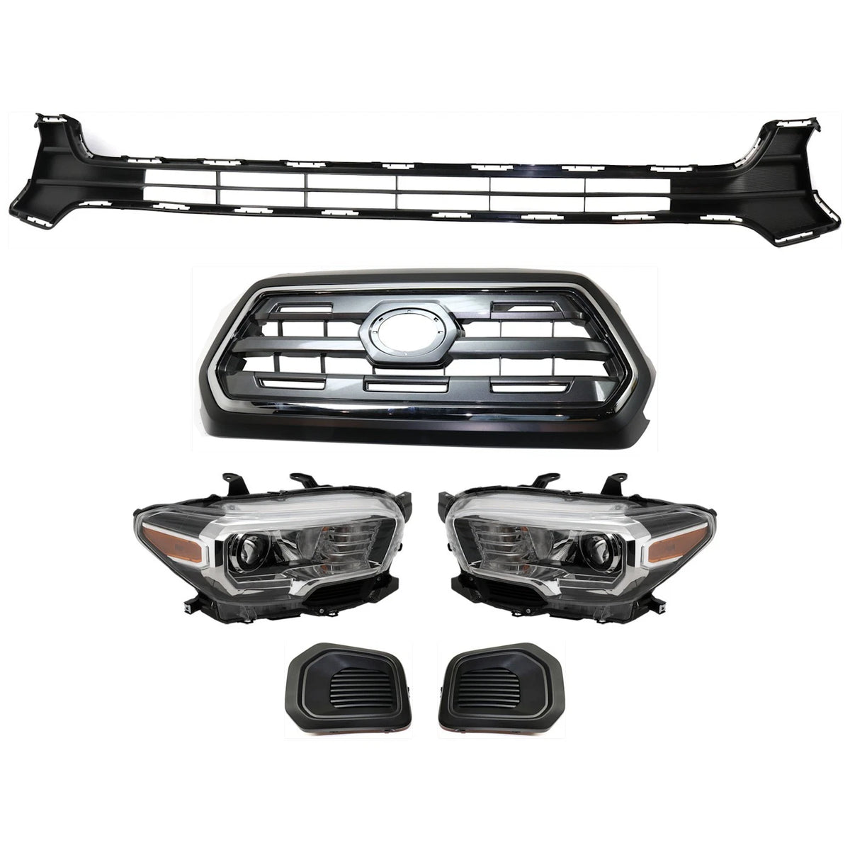 Headlight Set for Toyota Tacoma (2016–2017) - Left & Right