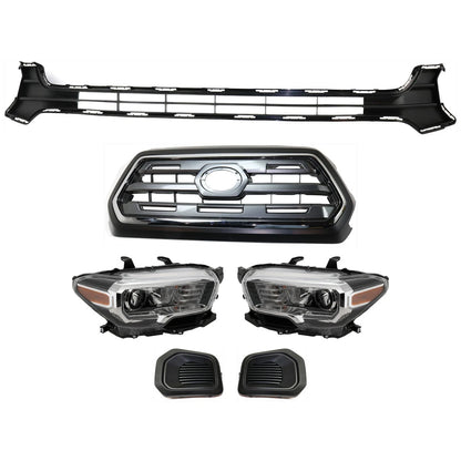 Headlight Set for Toyota Tacoma (2016–2017) - Left & Right
