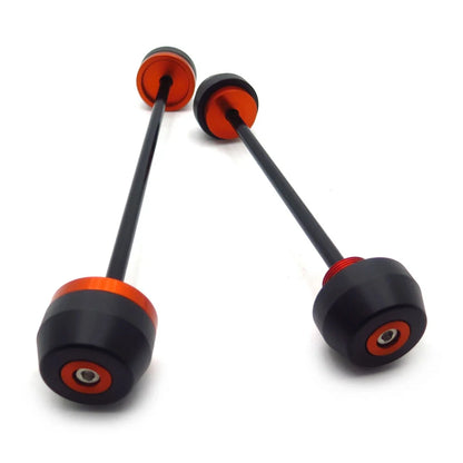 Crash Protector Set: Front & Rear Axle Sliders for KTM Duke 790 2018-2019