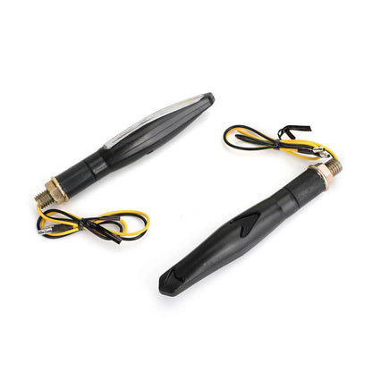 Sequential Flowing LED Turn Signal Lights - 2X M10 for Motorcycle