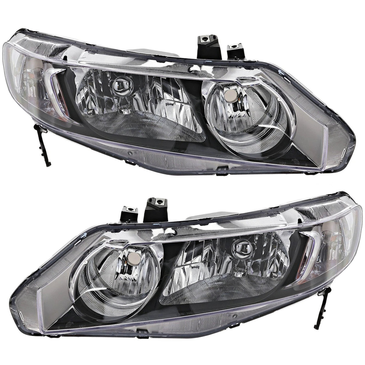 Headlight Set for Honda Civic (2006–2011) Halogen