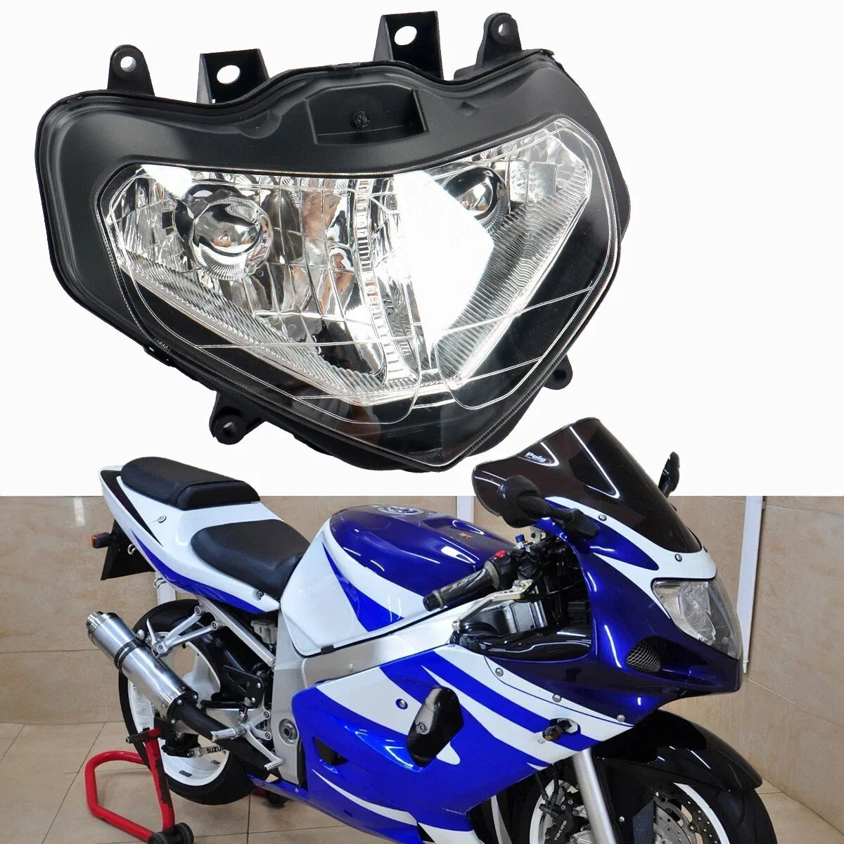 Front Headlight for Suzuki GSXR600/750 GSXR1000 (2000–2003)