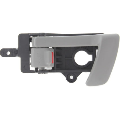 Set of 2 Interior Door Handles for Hyundai Santa Fe (2007–2012) Gray Plastic