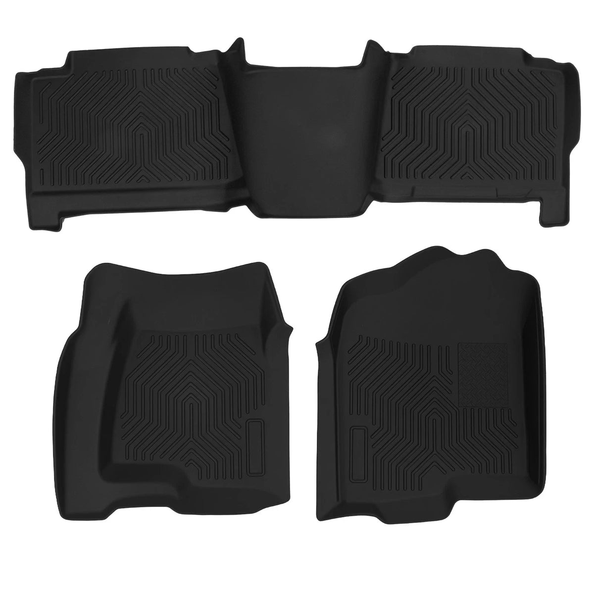 TPE Floor Mats Liner for Chevy Silverado and GMC Sierra 1500 1999-2006