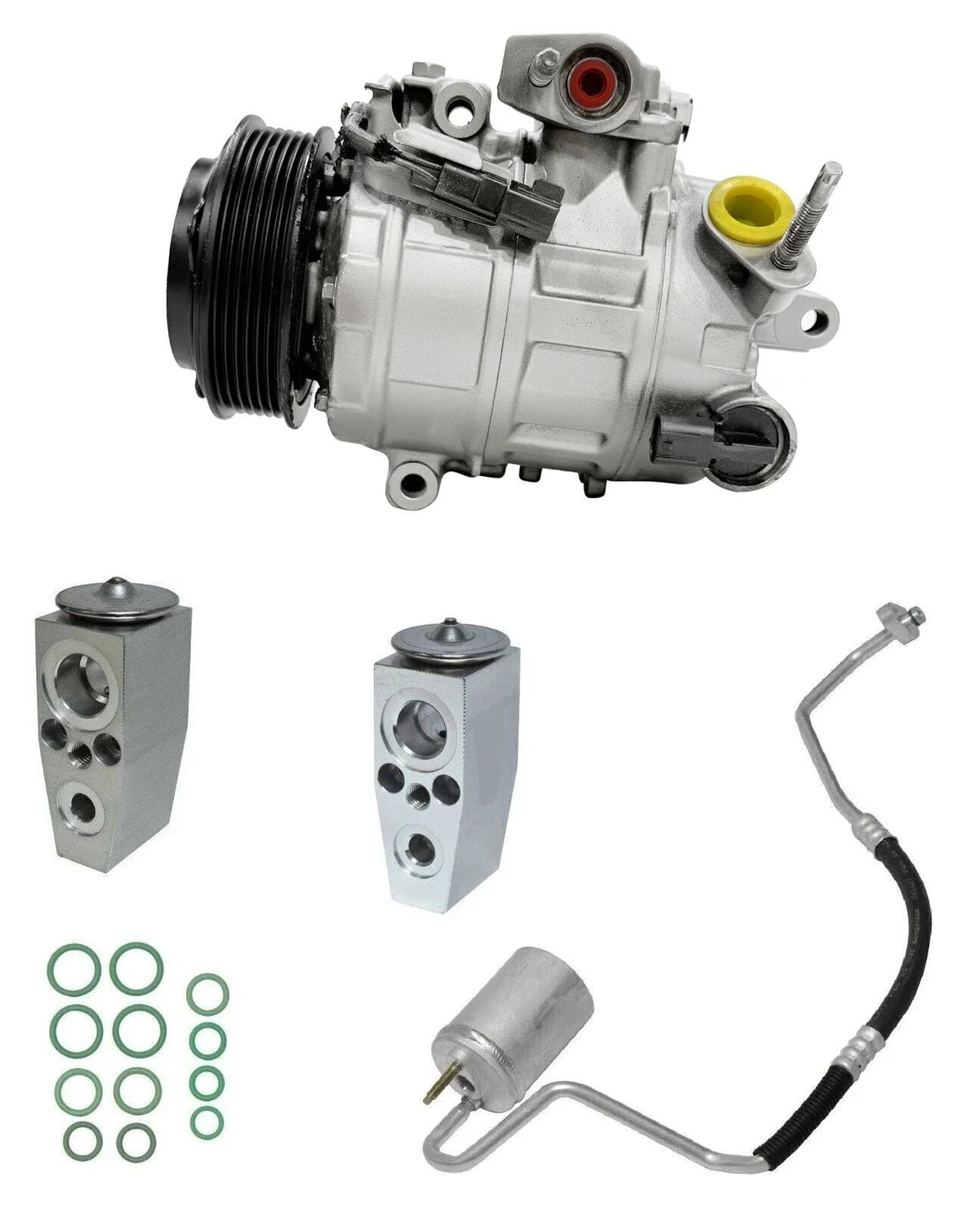 A C Compressor Kit Replacement for Lincoln MKT 3.5L (2013–2018) Rear