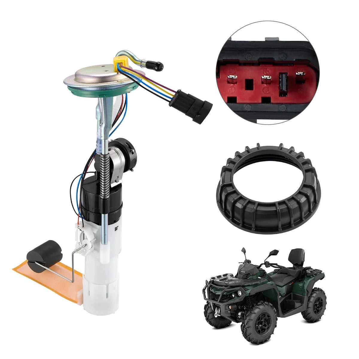Fuel Pump Assembly with Sensor for Can Am Outlander Max 650/800/1000 (2012–2023)
