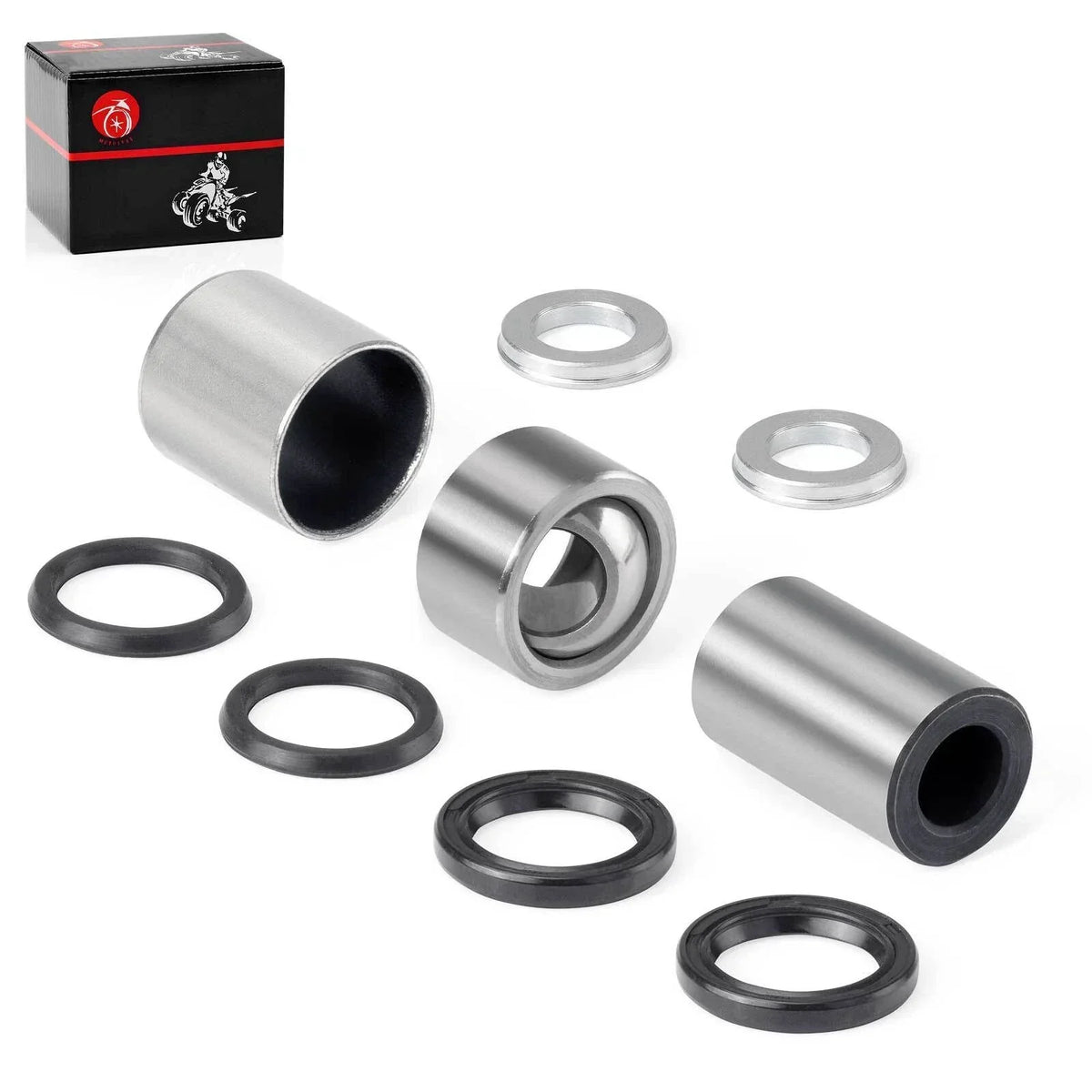 Front Shock Bushing Kit Upper Lower for Honda TRX400EX (2004-2008)