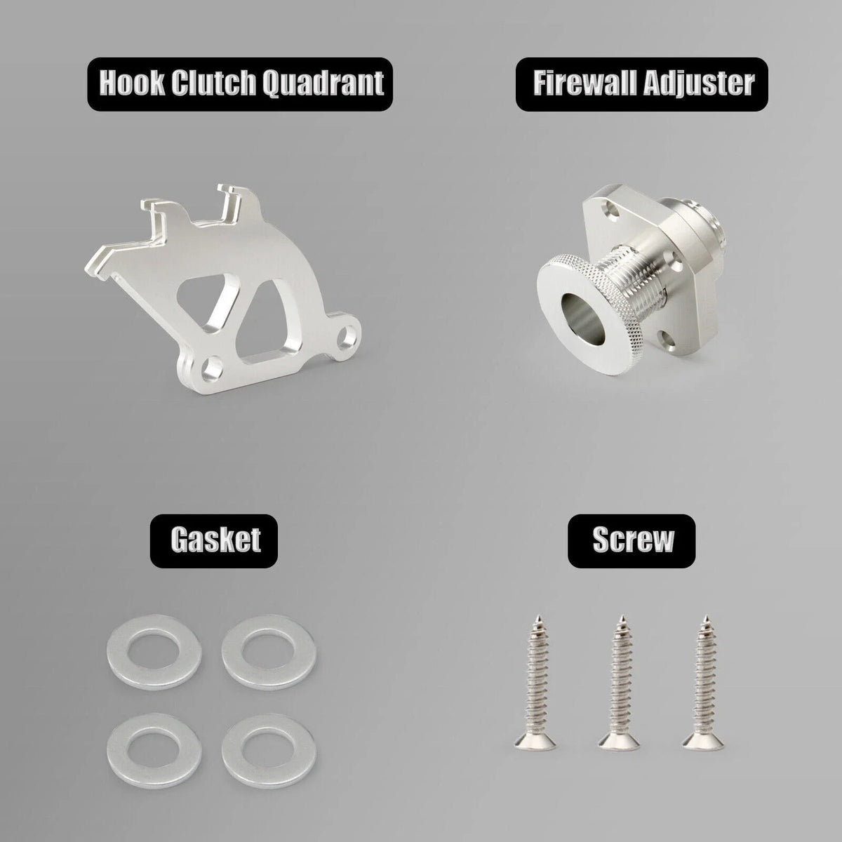 Clutch Quadrant Kit with Firewall Adjuster for Ford Mustang 1979-2004