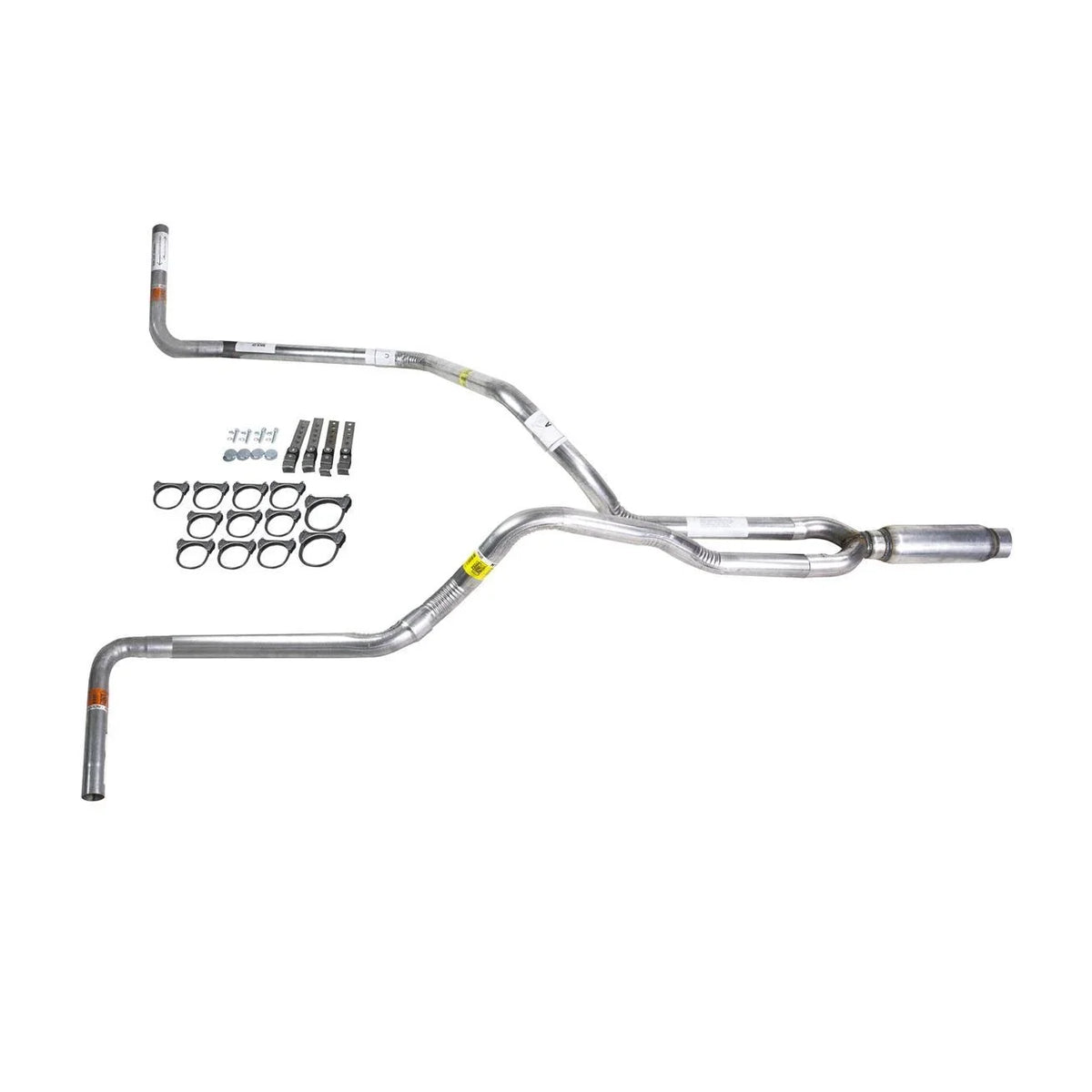 Dual Exhaust Glass Pack Muffler for Titan (2004–2005) 2.5" Side Exit