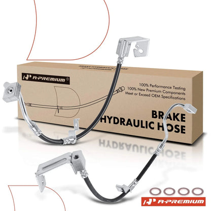 2X Front Brake Hydraulic Hose for Ford Mustang (2005–2009)