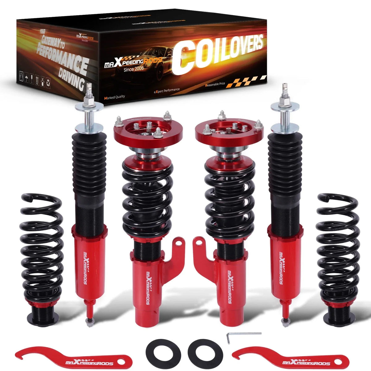 Adjustable Coilovers Lowering Kit for E90/E92/E93 BMW (2006-2013)