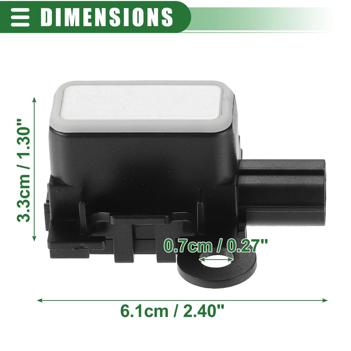 Set of 2 Bumper Parking Assist Sensors for Lexus GS300 (2006)