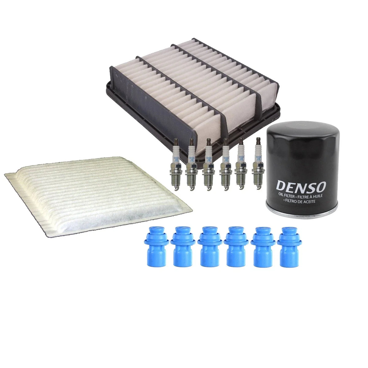 Tune Up Kit with NGK 6 Spark Plugs & Boots for Lexus IS300 (2001–2005)