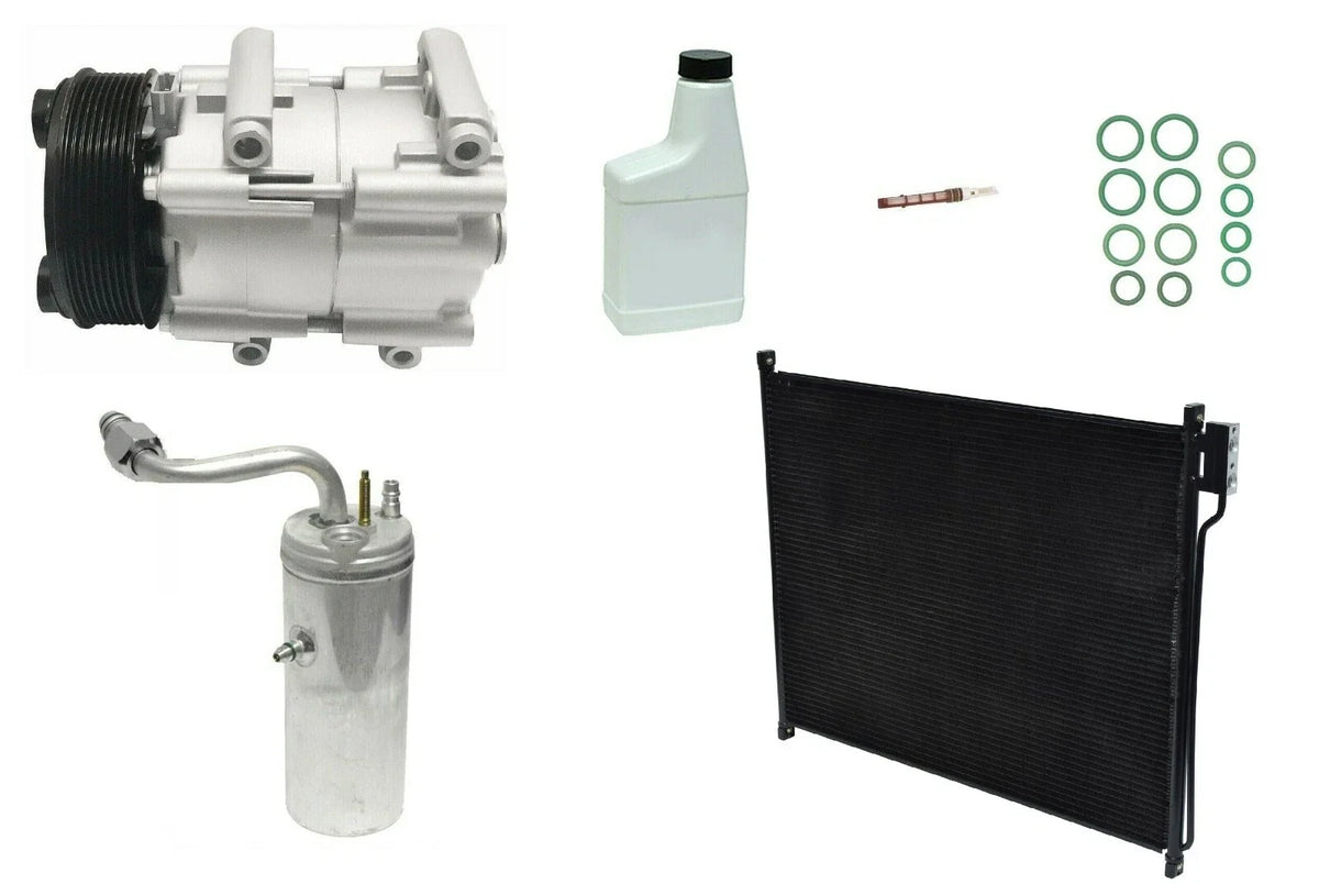AC Compressor Kit with Condenser for Volkswagen Amarok (2011–2022)