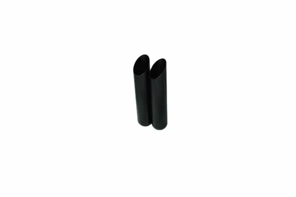 2.5" Dual Exhaust Kit for Chevy GMC 1500 (2019–2025) - Black Tips, Corner Exit