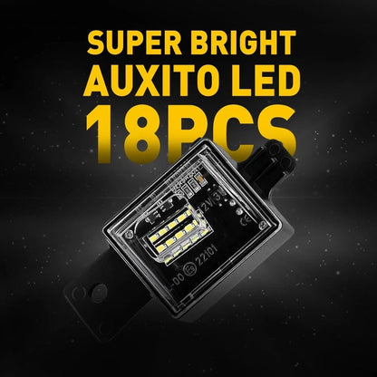 2-Pack LED License Plate Lights for GMC Sierra & Chevy Silverado 2014-2018
