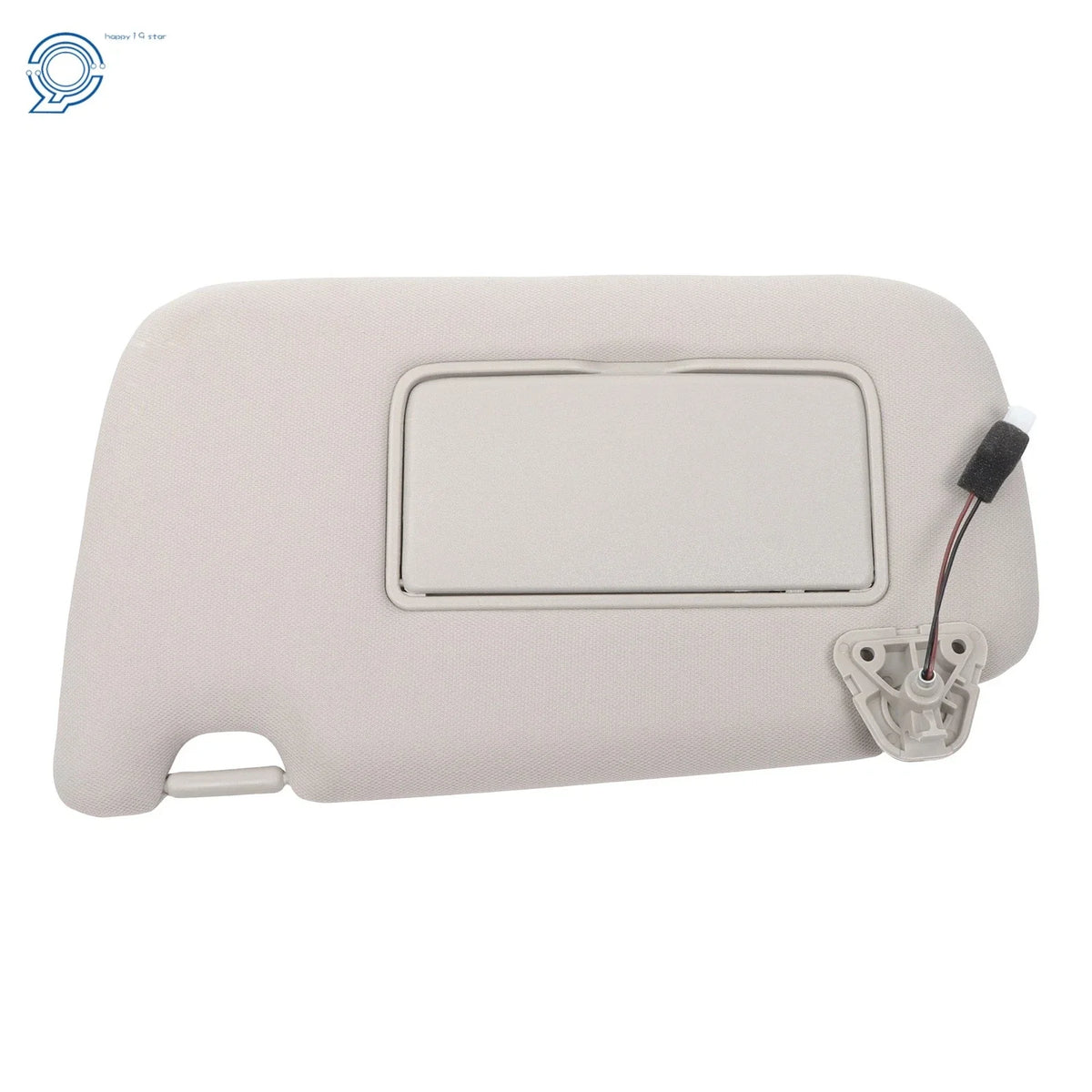 Driver Sun Visor in Light Gray with Vanity Mirror for Sentra 2013-2019