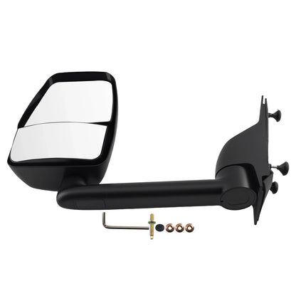 Side View Mirror Left Manual Fold for Chevy Express Van 2003-2017